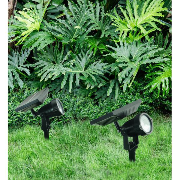5w solar lights garden pond spotlights,ip65 solar spotlight waterproof,led solar garden spotlight outdoor color