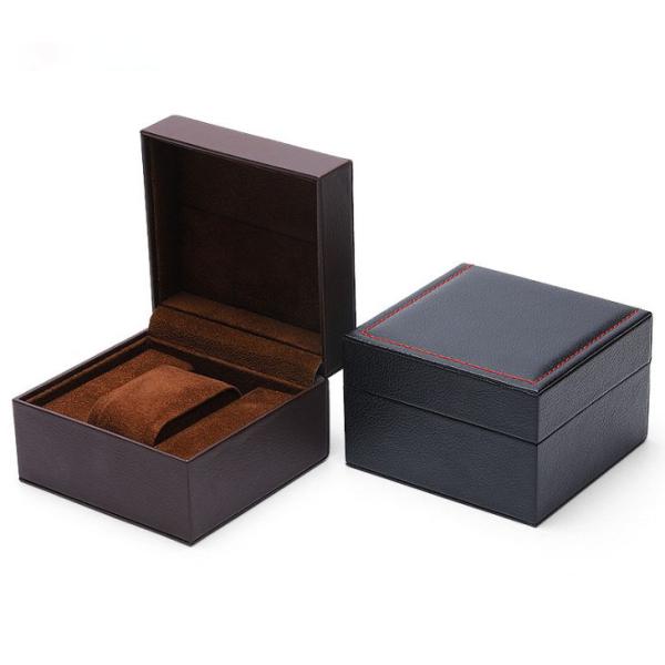 Personalized Leather Watch Display Case Waterproof Luxury Leather Watch Box