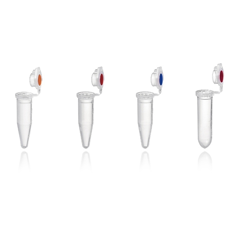 Disposable 0.2ml 0.5ml 1.5ml Sterile PP Conical Bottom Micro Medical Lab Test Centrifuge Tube With Screw Cap