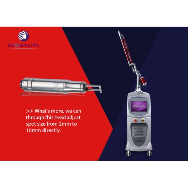 Q Switch ND YAG Laser Machine Skin Tightening Whitening Rejuvenation 6 - 12ns Pulse Width