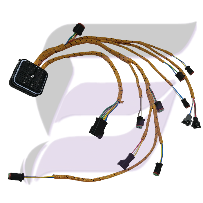 Монтажная схема 198-2713 двигателя CAT E324D E325D C7 381-2499
