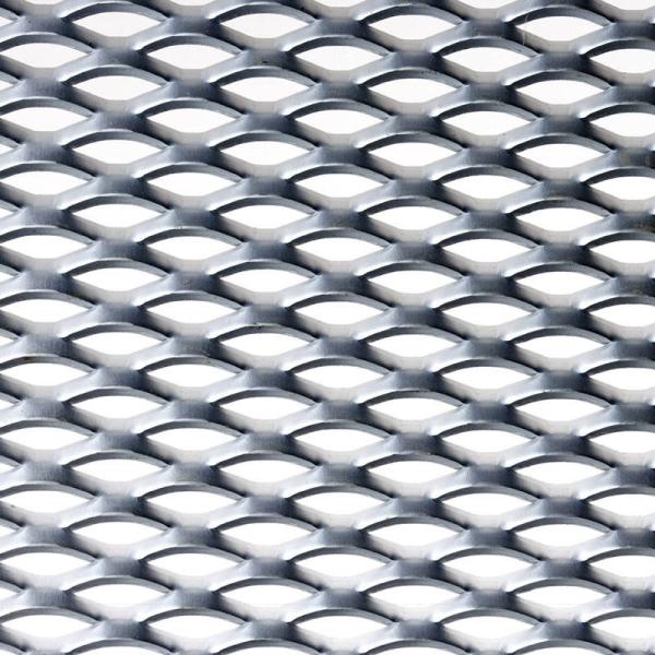 High Security Aluminium Diamond Perforated Expanded Aluminium Mesh