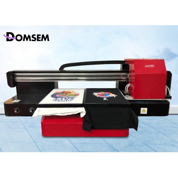 A2 Printing Area  High Efficiency Industrial 60*40CM T shirt UV Dtg Printer For Cotton Textiles