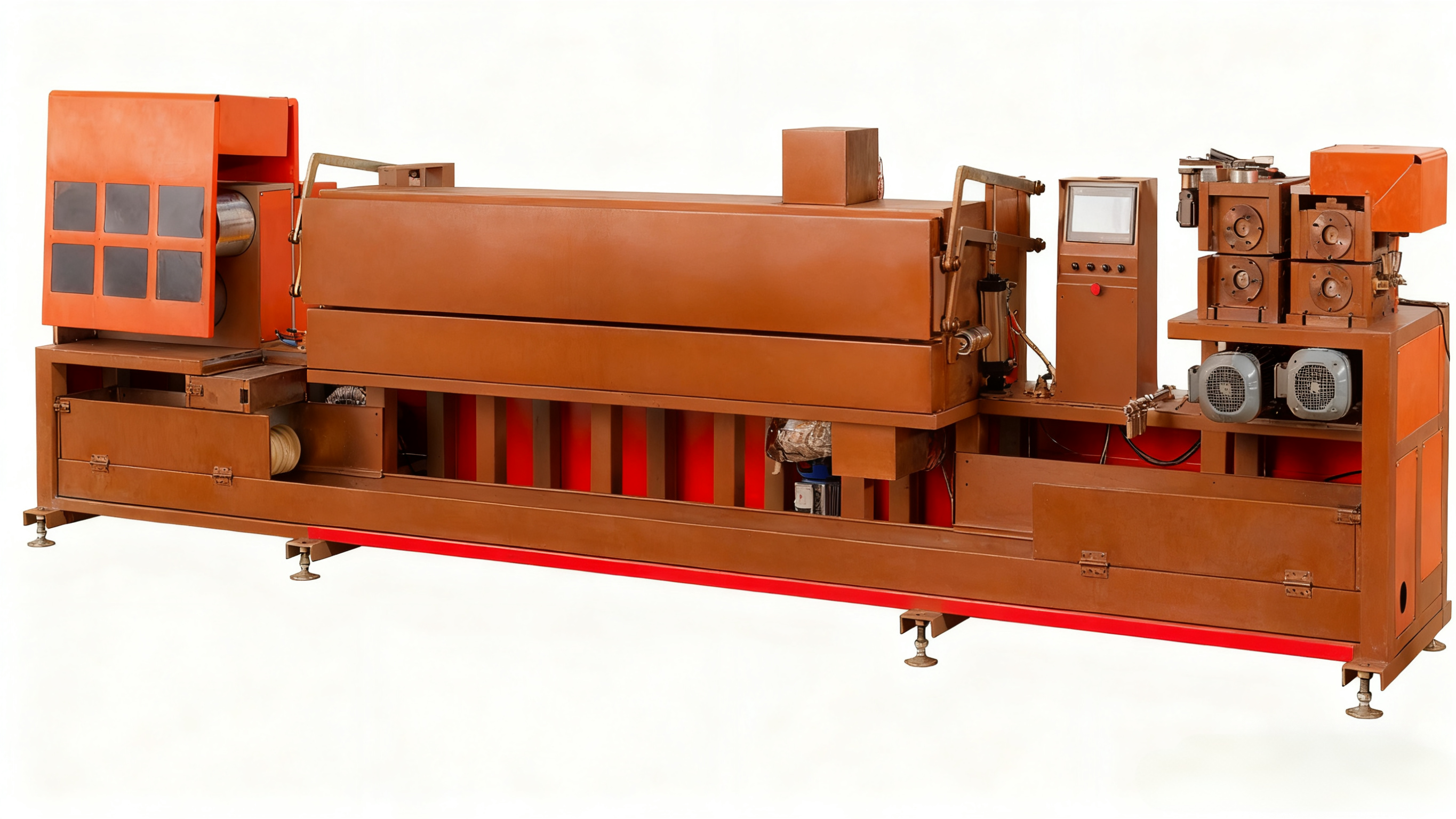 90kg/H - 140kg/H 100KW Strap Roll Machine with 45m×2.0m×4.0m Dimensions for PP and PET Strap Roll Production