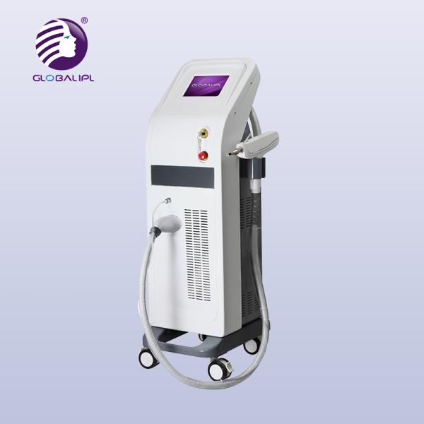 Portable Q - Switched Tattoo Laser Removal Equipment With Adjustable Treatment Probes