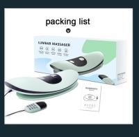 Masseur électrique de taille noir de 1,5 kg avec télécommande 110V-240V