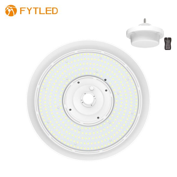 140lm/W 100 Watt Round LED High Bay Lights High Pressure Washing