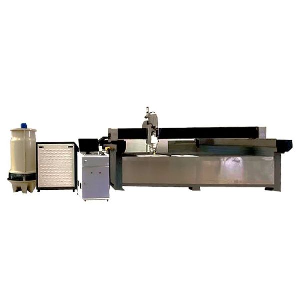 ZEUS Five Axis Waterjet Stone CNC Engraving/Cutting Machine Core Components Engine Motor Gearbox Pump PLC High Safety Level