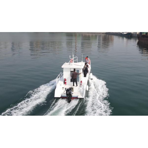 11m Aluminum Cargo Boat Work Barge Landing boat