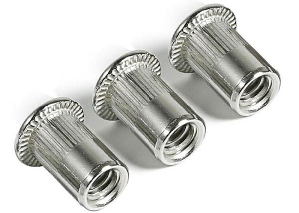M8-M12 Aço carbono / aço inoxidável SS304 316 Noca de rebitado cego