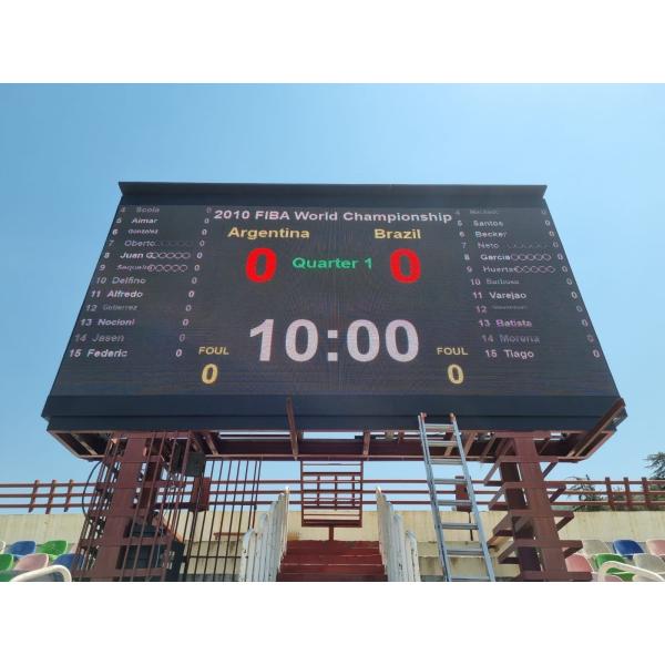 Outdoor Full Color LED Display SCX LED HD Fixed Install P6 960*960mm Waterproof LED Screen for Shopping Mall