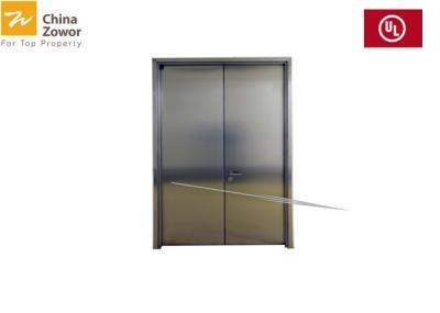 90 portas avaliados do fogo de aço inoxidável do minuto 304 com o painel da visão para o uso industrial