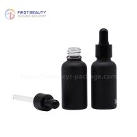 El dropper 100ml de Matte Black Essential Oil Bottle alisa