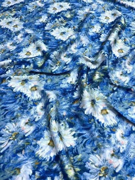 2023 Soft Silk Elastic Twill 20MM Antiflaming Anti-Wrinkle Scarf Digital printed Design for fashion luxury Dress
