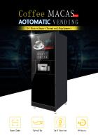 Máquina de venda de café de alta qualidade com tela sensível ao toque