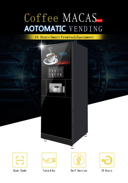 Máquina de venda de café de alta qualidade com tela sensível ao toque