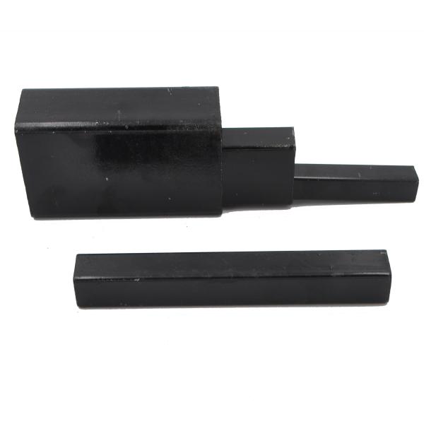 Tubo quadrado galvanizado 20mm de aço retangular preto do tubo do RUÍDO 40X40