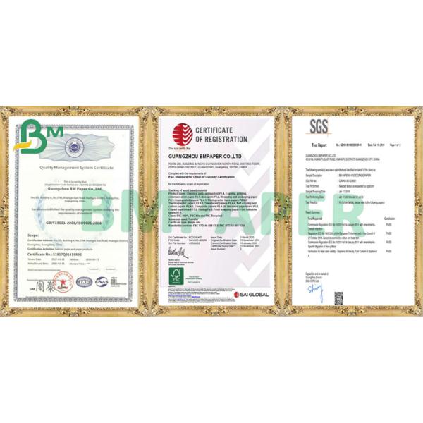 paperboard kraft качества еды 300gsm 10g покрытый PE Paperboard покрытый PE качества еды 300gsm 10g Kraft старший Браун