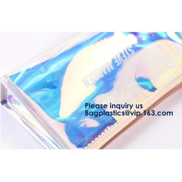 Handle Politzer Makeup Cosmetic Bag Toy Package Zip Barrel Cosmetic Box Portable Travel PVC Clear Cosmetic Makeup Bags