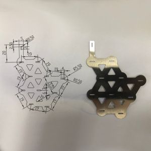 Динг-вентилятор батарея Нержавеющая сталь штамповки части утолщенные