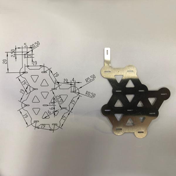 Мобильный металл силы штемпелюя металлический лист серебра никеля частей 18650