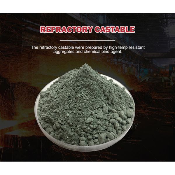 Lightweight Insulating Castable 800C - 1700C 0.8 - 1.5 G/cm3 Refractory Castable