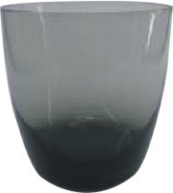 Bathroom 85*H90mm поставляет финиш стеклянной чашки держателя зубной щетки ровны