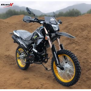 Мотоциклы 200cc Off Road Мотоциклы Водное охлаждение Правое рулевое управление Грязный велосипед Мотокрос Мото сборка продукции
