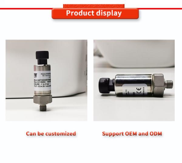 UNIVO AST2000-1000Y Sensor de pressão 0,5-4,5V Saída para medição de líquidos e gases