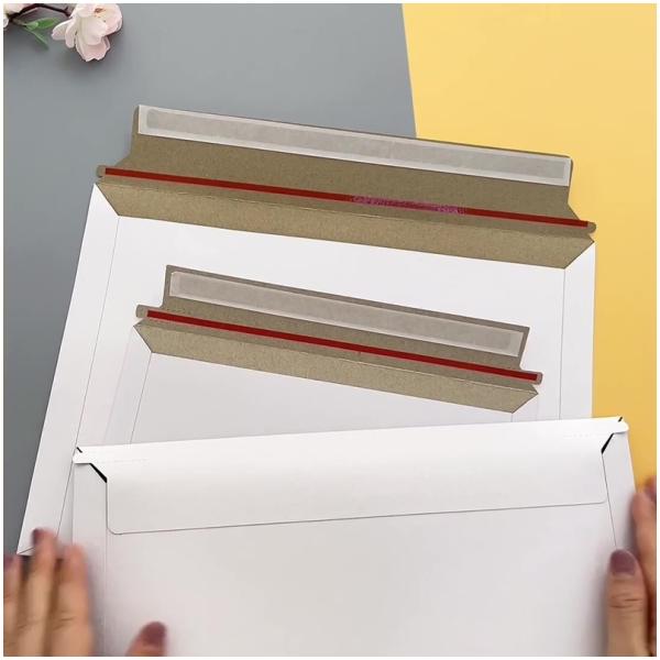 Sustainable Custom Printed Kraft Envelope Custom Printed Kraft Envelope with Adhesive Seal Strip and Custom Logo Printing