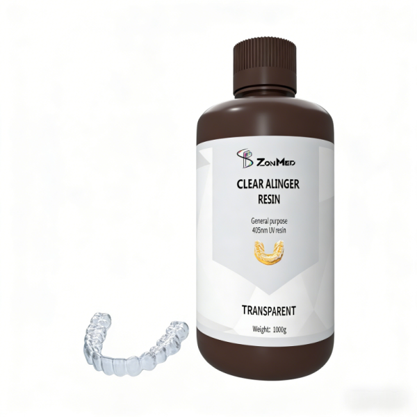 Photopolymer Resin dental clear aligner resin ideal for producing transparent and durable clear aligners in dental labs
