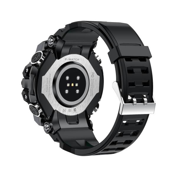 Reloj de exterior 4G GPS de diseño de acero inoxidable y batería de 1150MA