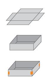 Corner Stay Tape For Semi-Automatic Box Corner Pasting Machine / Hot Tape Pasting Box Corner