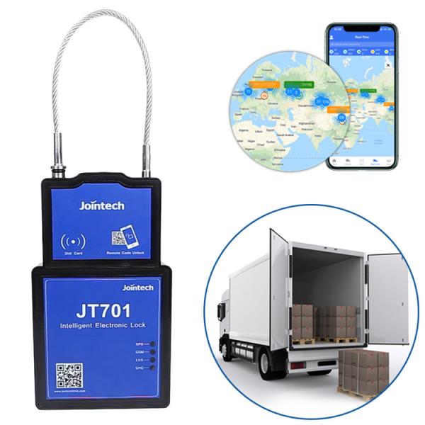 Reefer Container Truck GPS Track Lock Chain Supply Temperature Monitoring Change Alarm