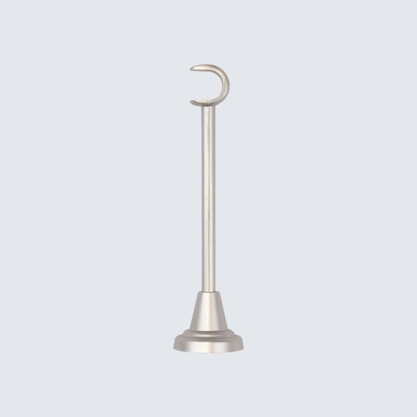 Crystal Curtain Rod Set Double Extendable Curtain Pole For Home Decoration