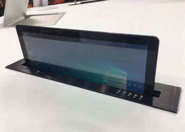 Meeting Room 15.6 Inch Computer Motorized Monitor Lift Ultra Thin 5mm Thickness