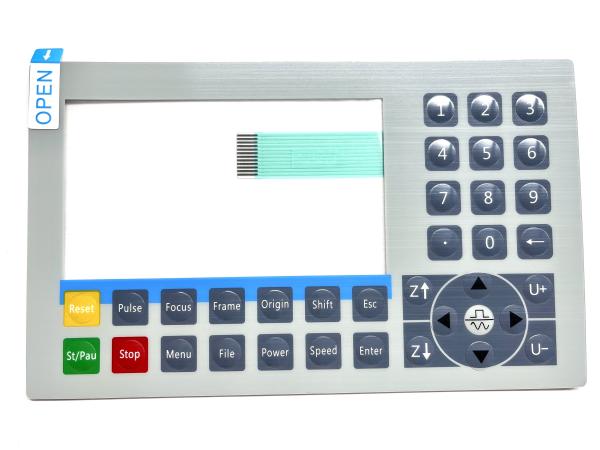 Chemicals Resistant Flexible Membrane Keypad Membrane Touch Panel Foil Inkjet Printing