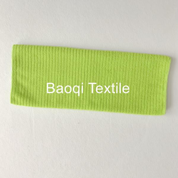 Green thick twist solid dish rags，microfiber tea towels wipes,single side kitchen cleaning rags size 30*30cm