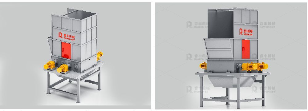 Horizontal Plastic Bottle Bale Opener 20rpm High Strength Waste Bale Opener