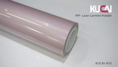 TPU Laser Carmine Pink PPF Film Weather Resistance High Gloss Or Matte Finish
