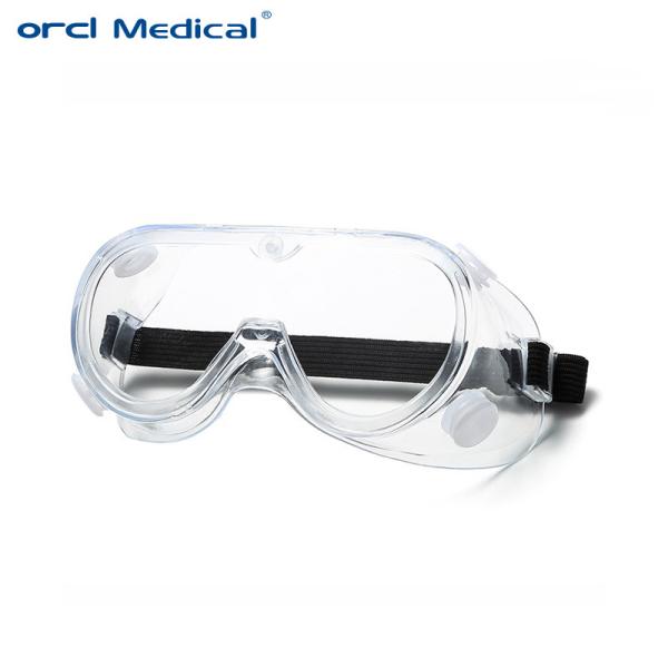 Lunettes médicales durables, stériles, antibuée, anti-éclaboussures de liquide, lunettes de protection de sécurité