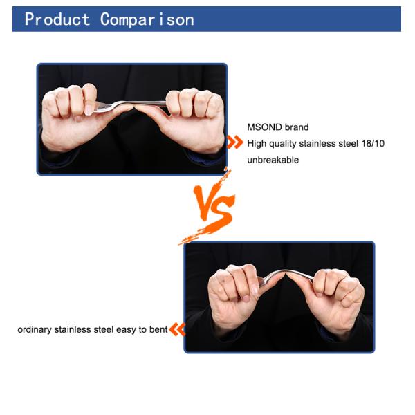 18/10 Thick Handle FDA Luxury Stainless Steel Cutlery