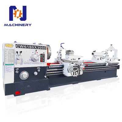 CW6180 Heavy Duty Metal Conventional Manual Lathe Machine 3000mm