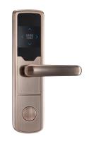 serrure de porte staineless de carte de l'acier rf avec l'encodeur et l'hôtel électronique de Sof