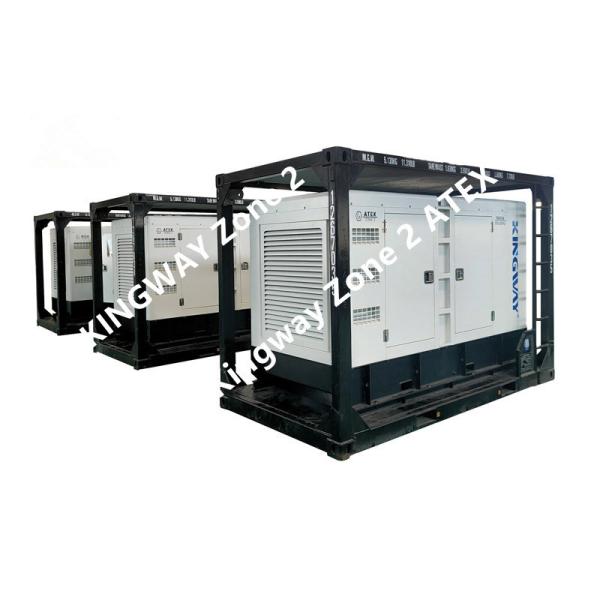 Kingway 260CFM ATEX , ROHS,BV, CE Certified Zone 2 T3 Explosion proof Diesel Engine Air Compressor with Sullair Air Comp