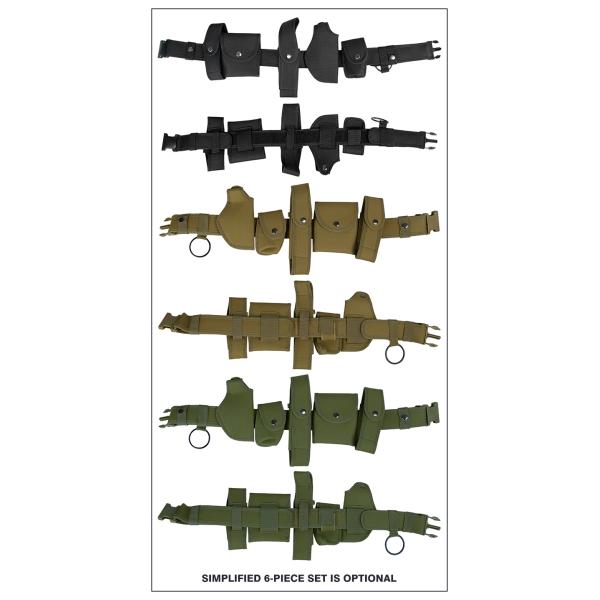 Многофункциональный тренировочный ремень оборудование застежка фонарик Моле ремень сумка Оливковый зеленый