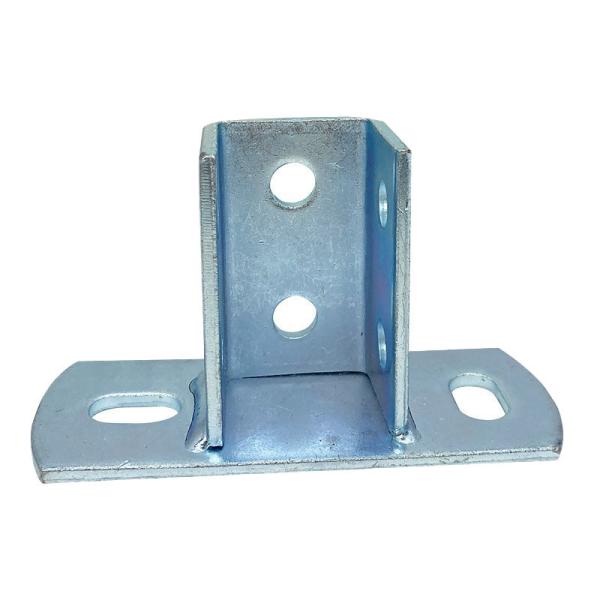 Suporte Unistrut galvanizado chapeado zinco do mergulho quente dos encaixes do canal do suporte de 3MM