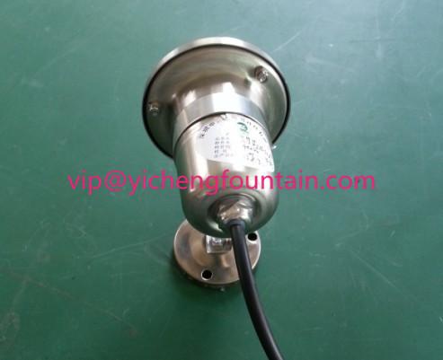 Small Angle Type Waterproof Underwater Fountain Lights IP68 3W LED 50W Bulb  Stainless Steel