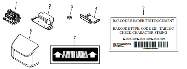 ATM マシン パーツ バーコード リーダー