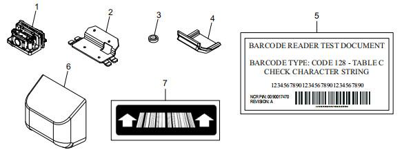 Partes da máquina ATM LEITOR DE Código de Barras